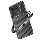 Xiaomi Mi 13 Kılıf Zore Negro Karbon Tasarım Silikon Kılıf thumbnail 7