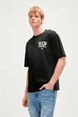 Bad Bear MOON PHASE T-SHIRT NIGHT Erkek Tişört Siyah S-XXL - 4