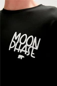 Bad Bear MOON PHASE T-SHIRT NIGHT Erkek Tişört Siyah S-XXL - 7