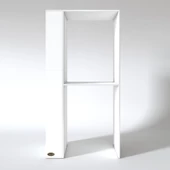 Kenzlife Çamaşır-Kurutma Makinesi Dolabı Bolodenka Sol Byz 180*090*60 Banyo Kapaksız Arkalıksız - 3