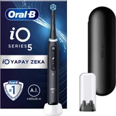 Oral-B iO 5 Siyah Şarjlı Diş Fırçası - 1