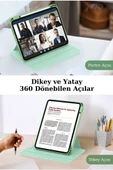iPad 10.2 8.Nesil Uyumlu 360° Dönebilen Pino Tablet Kılıfı thumbnail 11