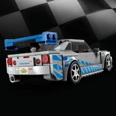 LEGO Speed Champions 76917 Daha Hızlı Daha Öfkeli Nissan Skyline GT-R(R34) (319 Parça) - 10