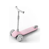 Xiaomi Mitu Işıklı Ayarlanabilir 3 Tekerlekli Scooter Pembe - 1