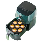 BUFFER® 7 Gözlü Silikon Çok Amaçlı Airfryer Muffin Cupcake Kek ve Çörek Pişirme Kalıbı - 3