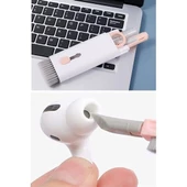 BUFFER® Çok Fonksiyonlu TV Bilgisayar Ekranı Kulaklık Fırçalı Spreyli Elektronik Temizlik Seti thumbnail 4