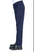 Cengiz İnler Fermuarlı Yan Cep Düz Pamuk Slim Fit Erkek Pantolon - 1