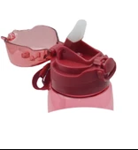 FixPoint Fox Aqualife Kilitli Kapak Pipetli Matara Kırmızı 750 ML - 2