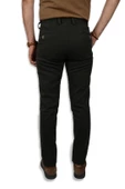 Cengiz İnler Fermuarlı 5 Cep Kuş Gözü  Slim Fit Erkek Kanvas Pantolon - 12