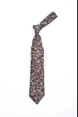 Cengiz İnler Çiçekli Mikrofiber Erkek Kravat Aksesuar - 4