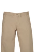 Cengiz İnler Fermuarlı Yan Cep Armürlü  Slim Fit Erkek Kanvas Pantolon - 1