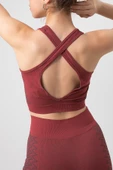 DoReMi Seamless Çapraz Kalın Askılı Spor Sütyen thumbnail 7