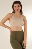DoReMi Seamless Sırt Askılı Pedli Spor Sütyen - 11
