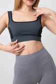 DoReMi Seamless Fitilli Kalın Askılı Spor Sütyen - 2