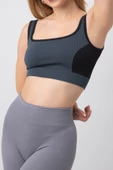 DoReMi Seamless Fitilli Kalın Askılı Spor Sütyen - 1