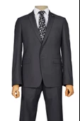 Cengiz İnler Düz Çift Düğme 6 Drop Slim Fit Erkek Takım Elbise - 10