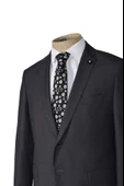 Cengiz İnler Düz Çift Düğme 6 Drop Slim Fit Erkek Takım Elbise - 9