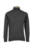 Cengiz İnler Tam Balıkçı Düz Slim Fit Erkek Triko - 6