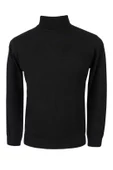Cengiz İnler Tam Balıkçı Düz Slim Fit Erkek Triko - 3