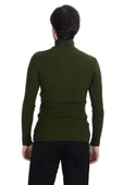Cengiz İnler Yarım Balıkçı İnce Fitil Slim Fit Erkek Triko - 5
