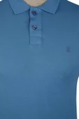 Cengiz İnler Polo Yaka Düz Slim Fit Erkek T-shirt - 9