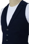 Cengiz İnler Düz Polyester Erkek Yelek - 3