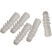7 mm 8 mm, 10 mm beyaz plastik dübel 1.000li - 1