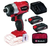 Einhell TE-CI 18 Li BL  Akülü Darbeli Vidalama + 2x2,5Ah StarterKit + Bez Çanta thumbnail 1