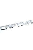 Chevrolet Captiva Yazı 17 X 2cm - 1