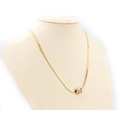 Pigado Paslanmaz Çelik Yılan Derisi Ezme Zincir Baget Kolye thumbnail 3