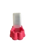 Hanımelipetstore Pembe Kedi & Köpek Mama veya Su Kabı 600Ml - 1