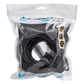 POWERMASTER PMCAT710 10 METRE SİYAH CAT7 KABLO - 3