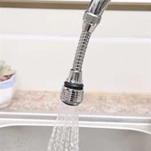BUFFER® Turbo Flex 2 Aşamalı Plastik Esnek Musluk Başlığı Pratik Tak Kullan - 4