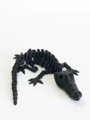 3D Hareketli İskelet Timsah Figürlü Oyuncak - Siyah thumbnail 1