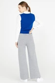 Bol Paça Triko Pantolon - Gri - 4