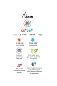 Laken Çelik 18/8 Bardak Kapaklı Termos Şişe 0,50L - Mavi LK1850A - 2