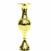Vazo Desenli Model Tamamı Pirinç Dekoratif Hediyelik - 1