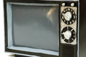 Televizyon Siyah Vintage Dekoratif Hediyelik - 2