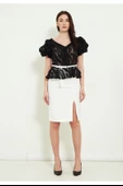 Modatalika Kadın Dantel Detaylı Etekli Takım thumbnail 1