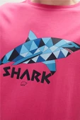 Bad Bear Shark Erkek T-shırt Pembe 23.01.07.024 - 5