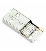 4 Pin Usb Erkek Soket Plastik Kapaklı Bağlantı thumbnail 5