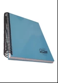 Sert Kapak Spralli Defter 120 Yaprak Çizgili 17X24 Orta Boy 1 Adet Enjoy Every Moment Sert Kapak Defter - 7