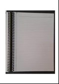 Sert Kapak Spralli Defter 120 Yaprak Çizgili 17X24 Orta Boy 1 Adet Enjoy Every Moment Sert Kapak Defter - 9