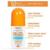 NEDOX Leke Karşıtı Spf 50 Tüm Ciltler Için Yüksek Korumalı Nemlendirici Güneş Krem 100 ml - 5