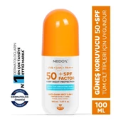 NEDOX Leke Karşıtı Spf 50 Tüm Ciltler Için Yüksek Korumalı Nemlendirici Güneş Krem 100 ml - 1