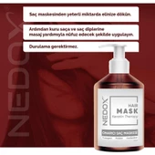NEDOX Manolya Kokulu Saç Bakım Maskesi Besleyici Koruyucu Onarıcı Yoğun Parlaklık Kolay Tarama 400 ml - 2