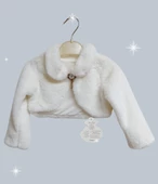Kız Çocuk Peluş Bolero, Çocuk Abiye Bolerosu - 2