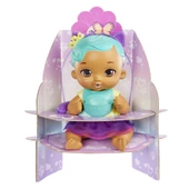 My Garden Baby Yavru Kedi Bebeğimin Bakım Zamanı - Mavi Saçlı Bebek (30 Cm), Tekrar Kullanılabilen Bebek Bezi, Önlüğü, Biberonu ve Aksesuarlarıyla, 3 Yaş ve Üzeri - 5