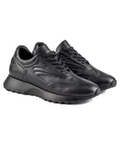 Diavel Siyah Hakiki Deri Erkek Spor (Sneaker) Ayakkabı thumbnail 2