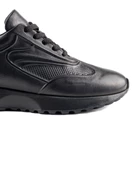 Diavel Siyah Hakiki Deri Erkek Spor (Sneaker) Ayakkabı thumbnail 5